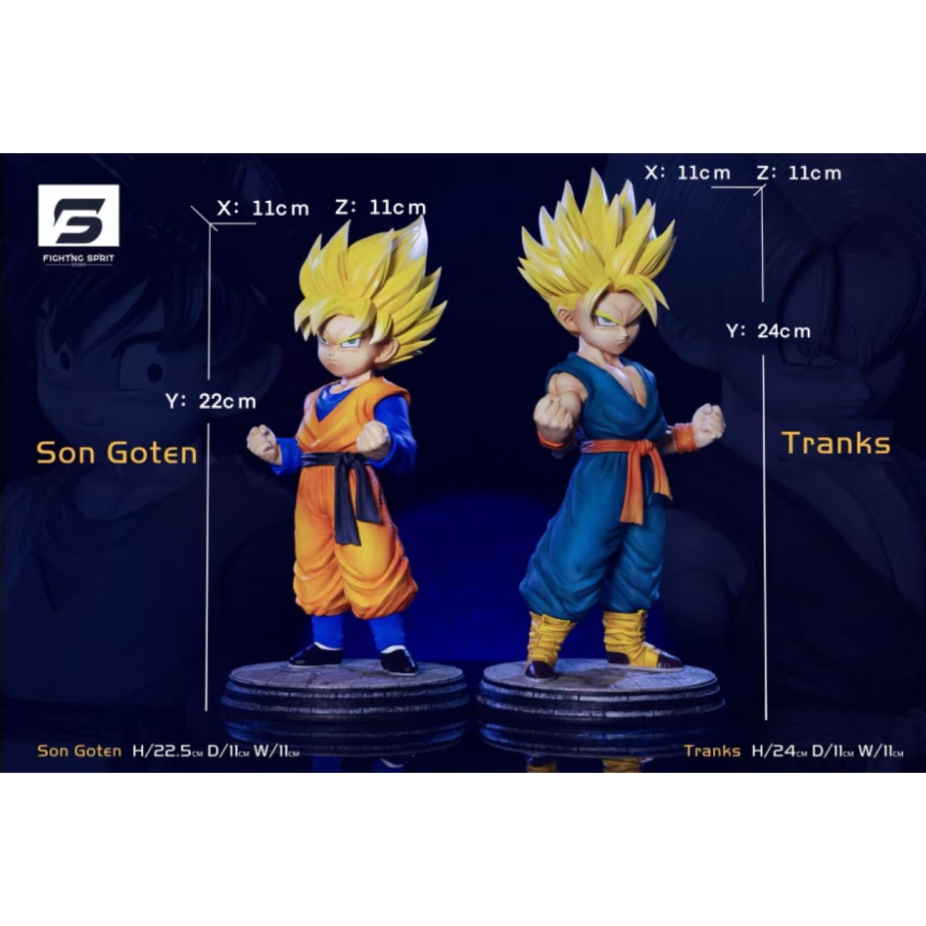 Fighting Sprit Studio - Son Goten / Trunks [6 Variants]