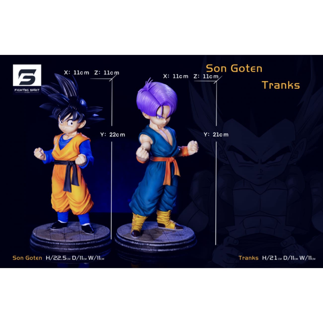 Fighting Sprit Studio - Son Goten / Trunks [6 Variants]