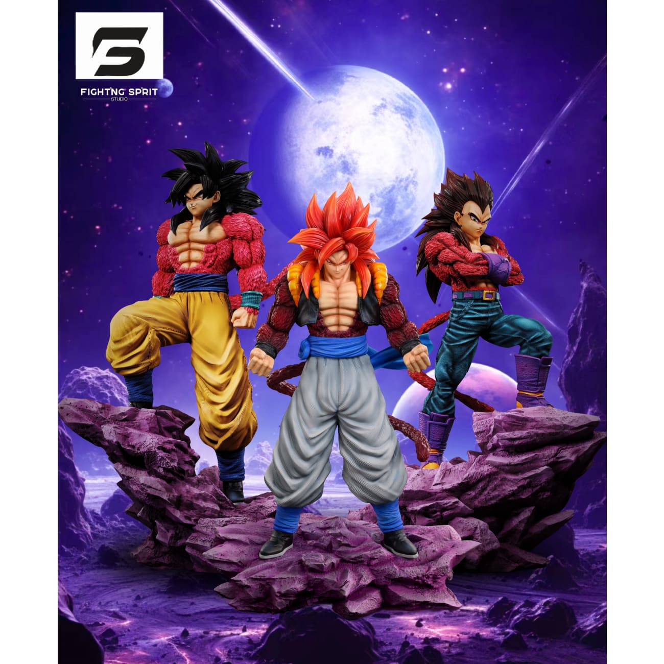 Fighting Sprit Studio - Super Saiyan 4 Gogeta [2 Variants]