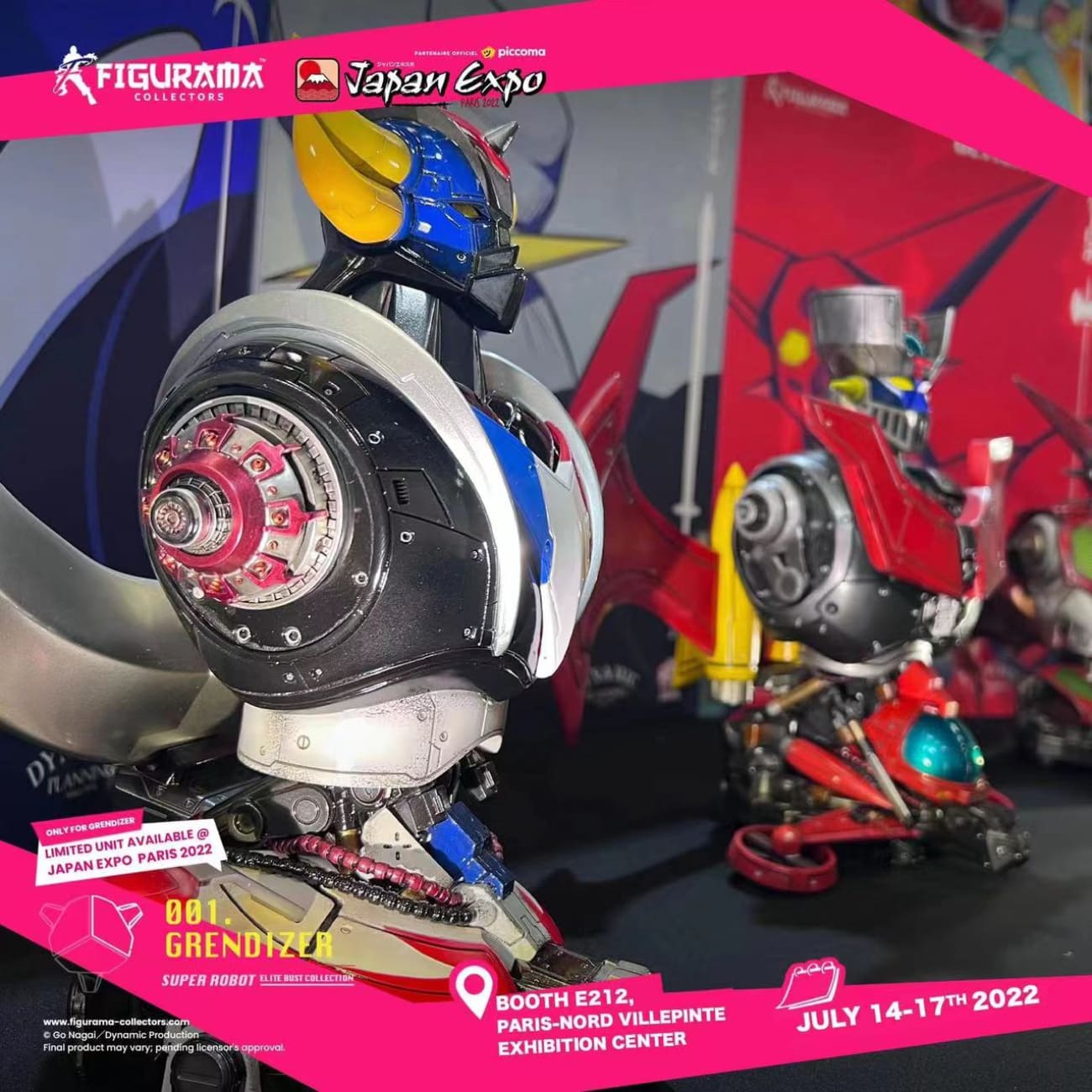 Figurama Collection - Grendizer / Mazinger Z / Getter Robo Bust