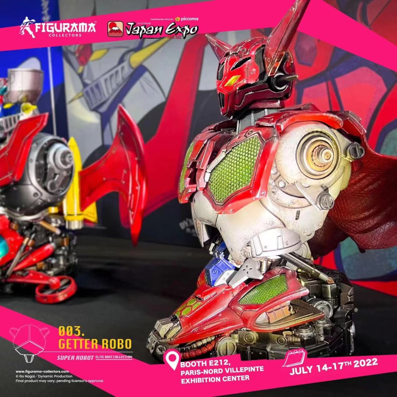 Figurama Collection - Grendizer / Mazinger Z / Getter Robo Bust
