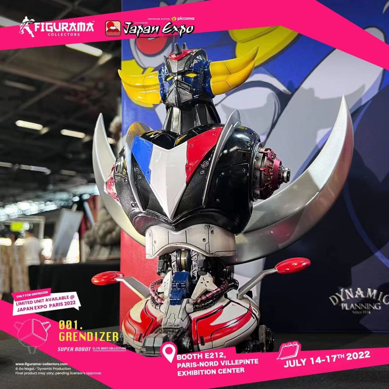 Figurama Collection - Grendizer / Mazinger Z / Getter Robo Bust