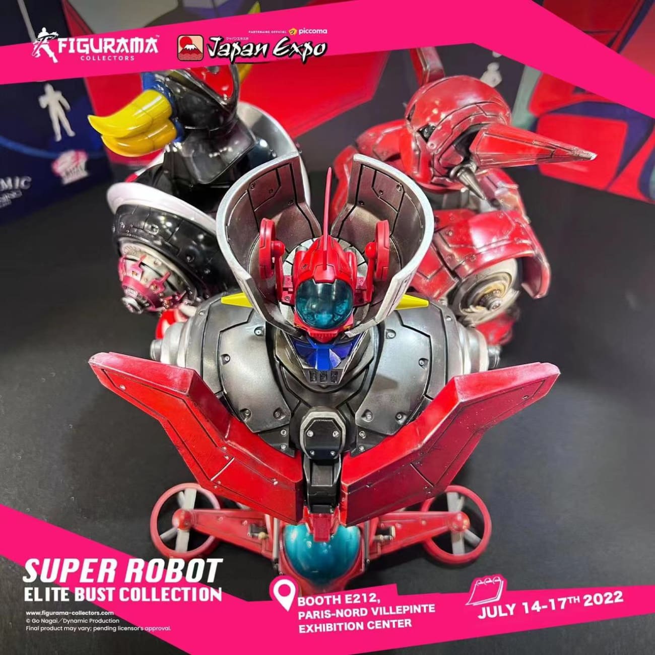 Figurama Collection - Grendizer / Mazinger Z / Getter Robo Bust