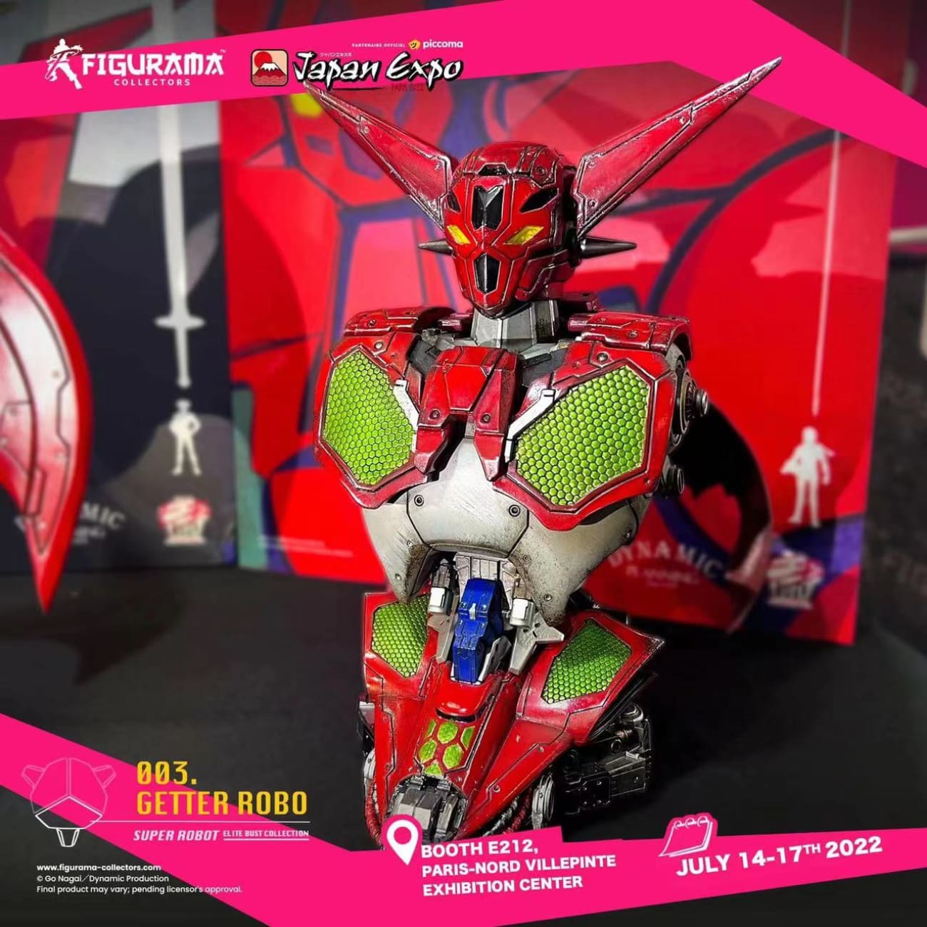 Figurama Collection - Grendizer / Mazinger Z / Getter Robo Bust
