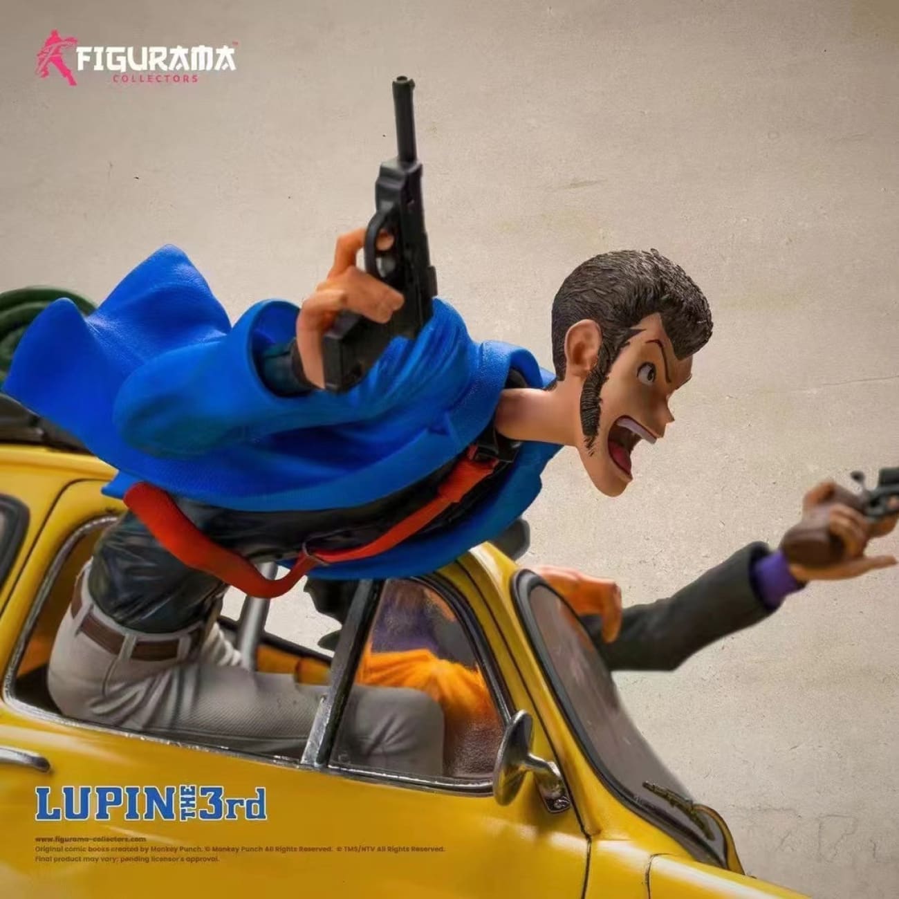 Figurama Collectors - Lupin, Daisuke Jigen & Fujiko Fujio