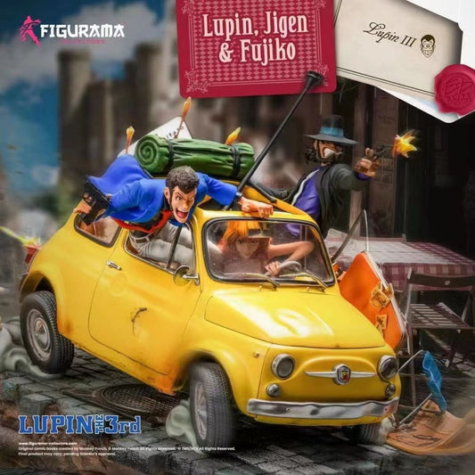 Figurama Collectors - Lupin, Daisuke Jigen & Fujiko Fujio