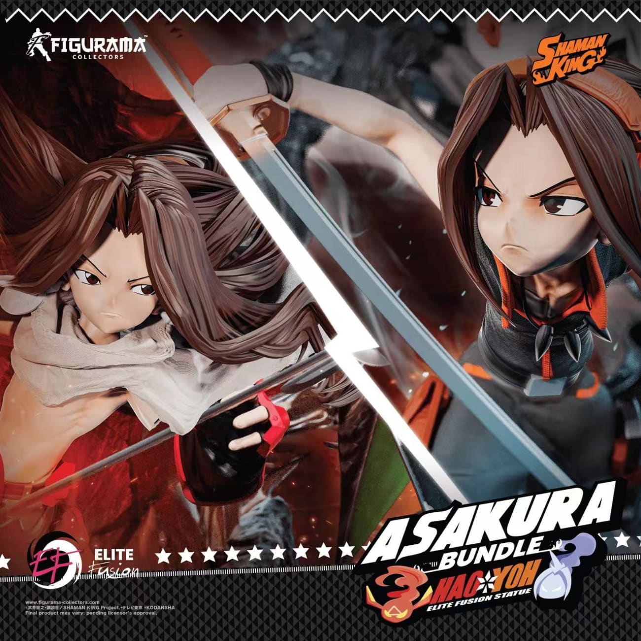 Figurama Collectors - Yoh and Hao - Asakura Bundle
