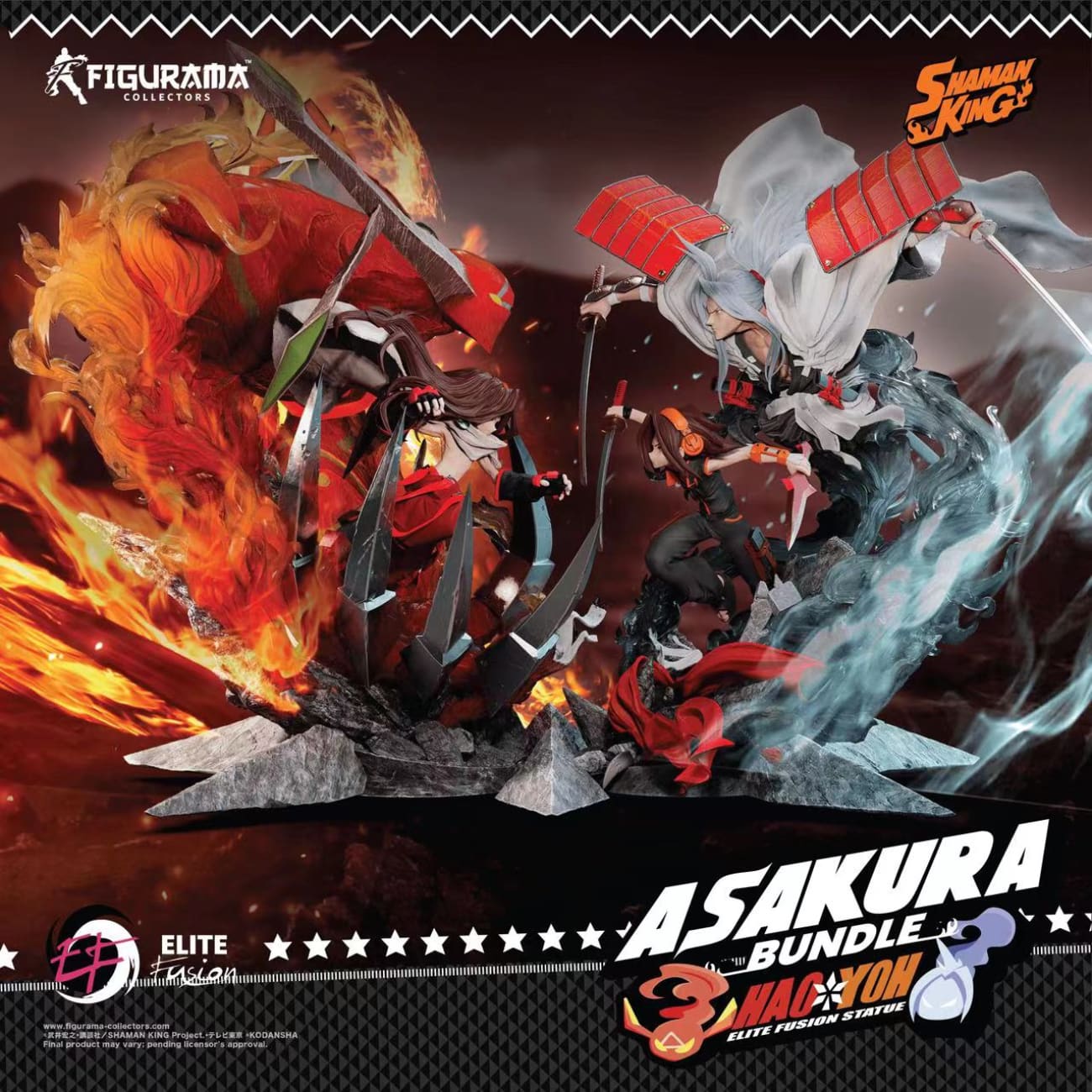 Figurama Collectors - Yoh and Hao - Asakura Bundle