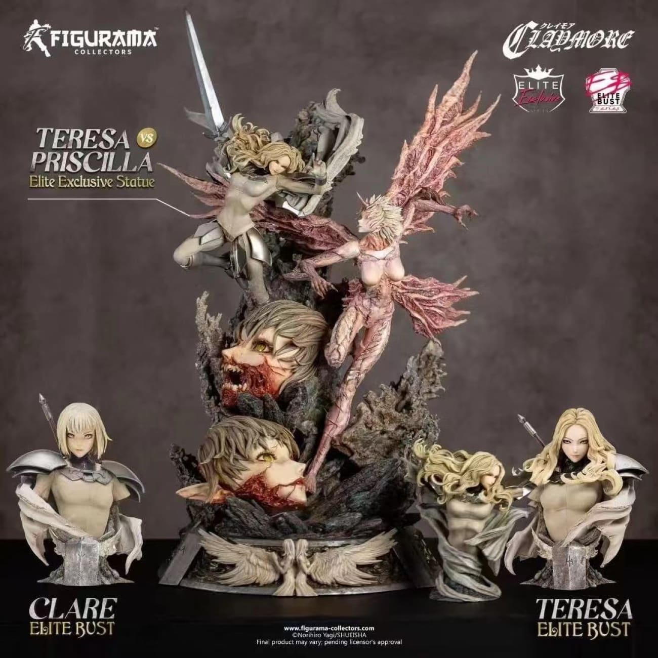 Figurama Studio - Clare and Teresa Elite Bust [3 variants]