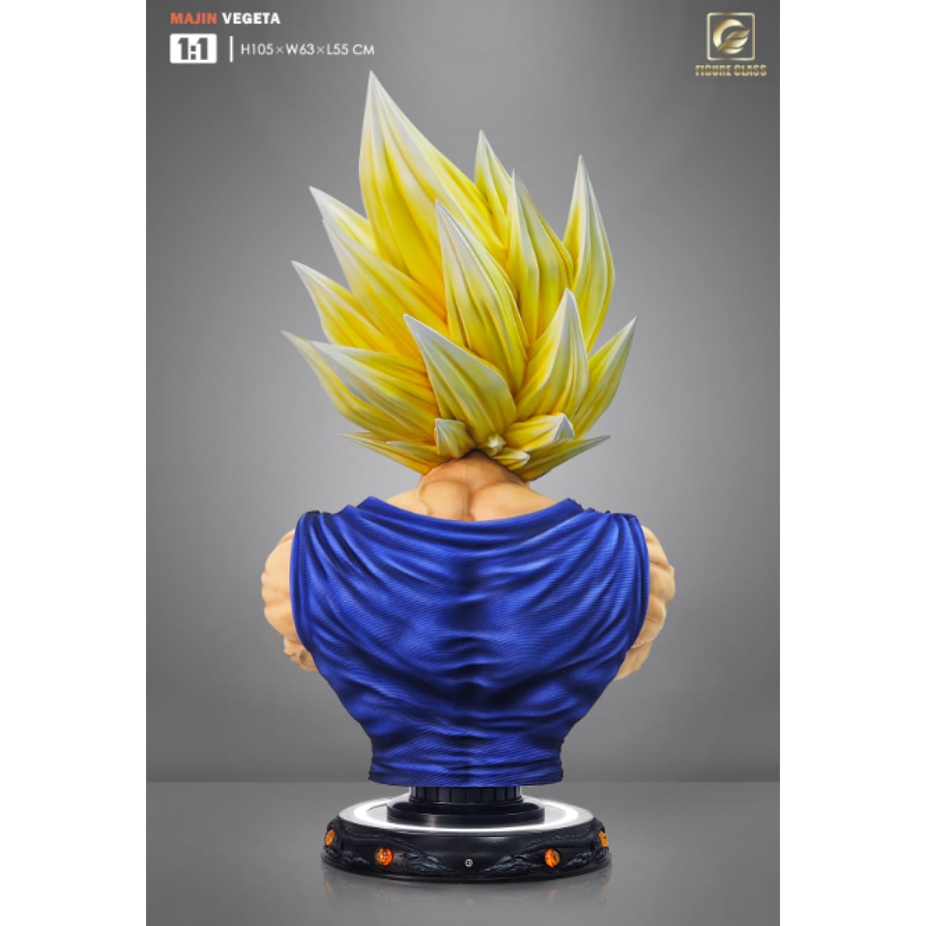 Figure Class/ FC x Oracle Studio - Majin Vegeta Bust