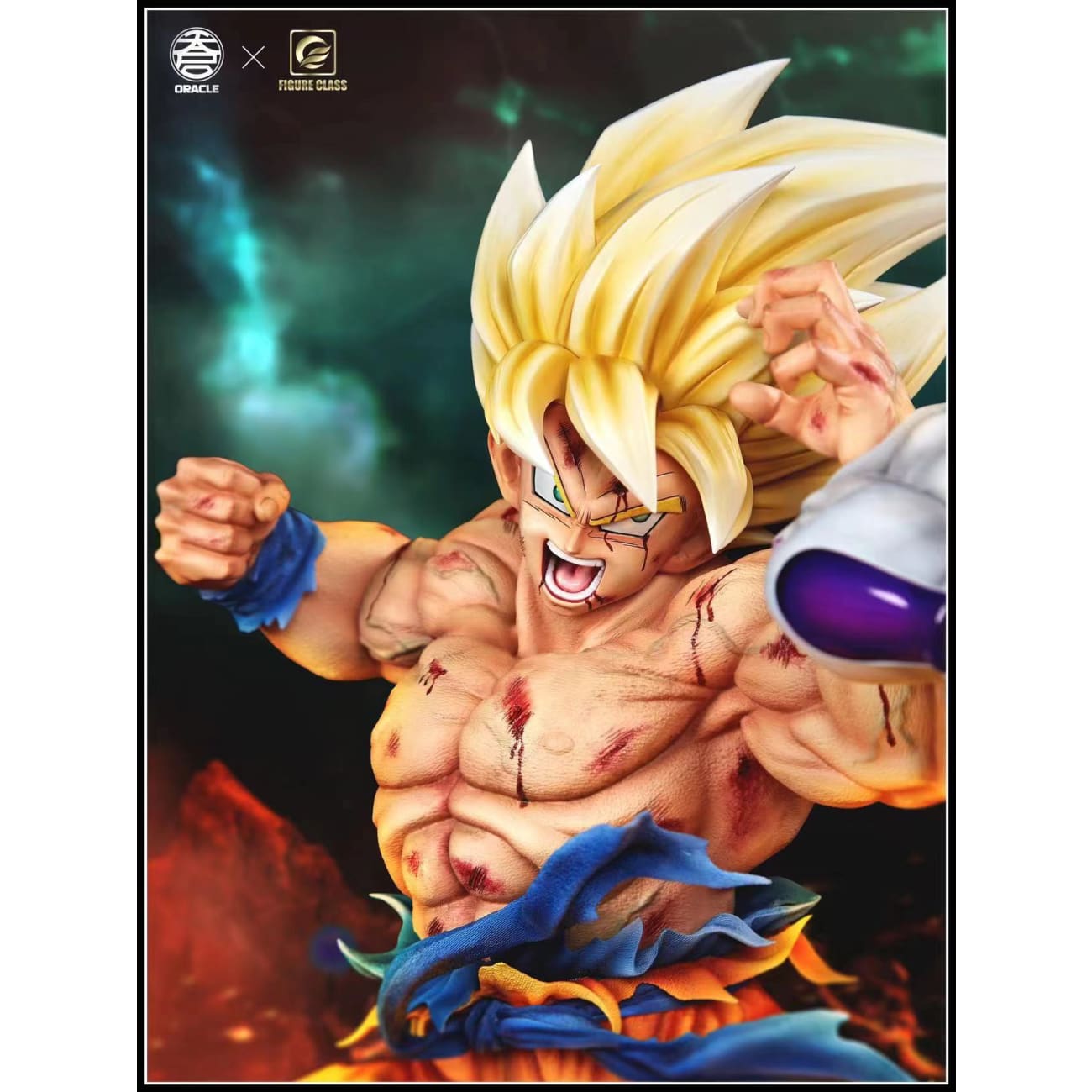Figure Class Studio x Oracle Studio  - Super Saiyan Son Goku vs Frieza [2 Variants]