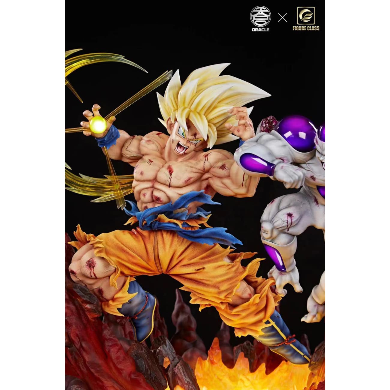 Figure Class Studio x Oracle Studio  - Super Saiyan Son Goku vs Frieza [2 Variants]