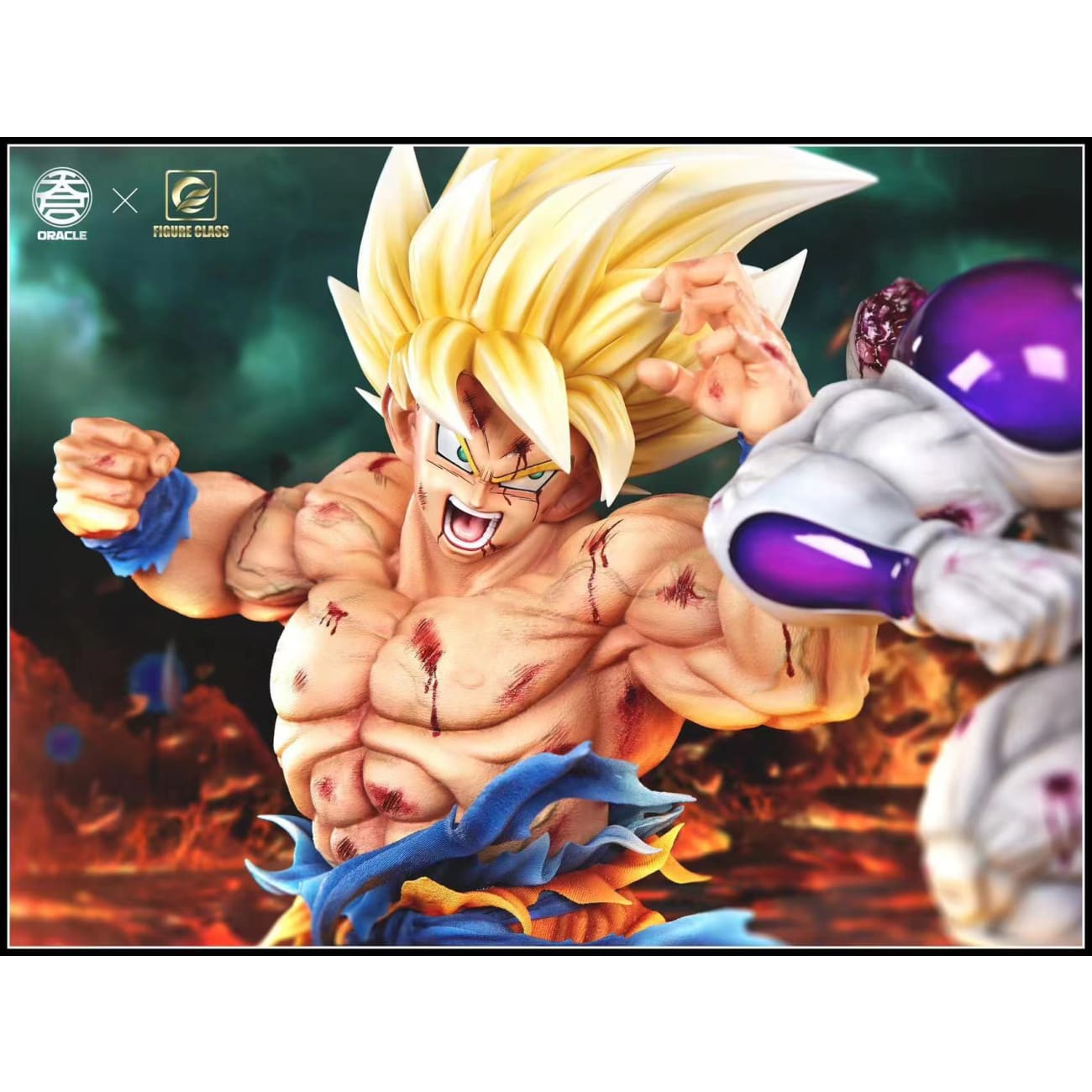 Figure Class Studio x Oracle Studio  - Super Saiyan Son Goku vs Frieza [2 Variants]