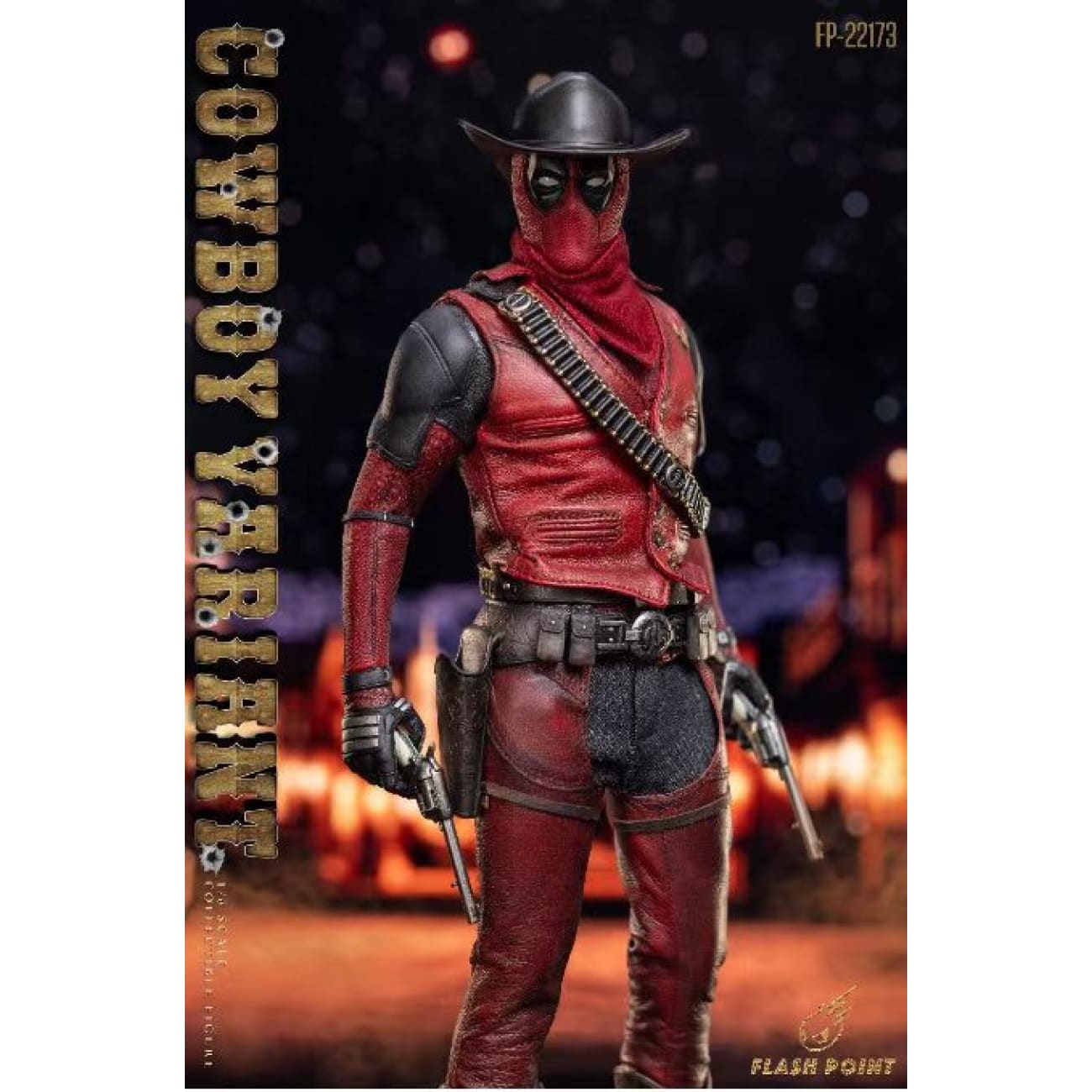 Flash Point Studio - Deadpool Cowboy Variant [FP-22173]