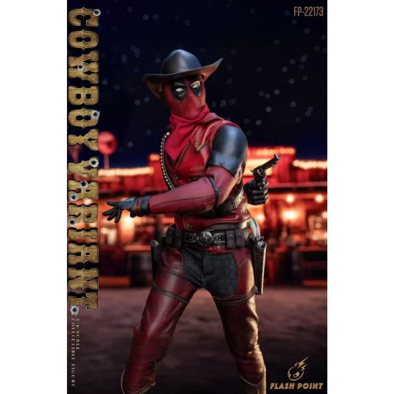 Flash Point Studio - Deadpool Cowboy Variant [FP-22173]