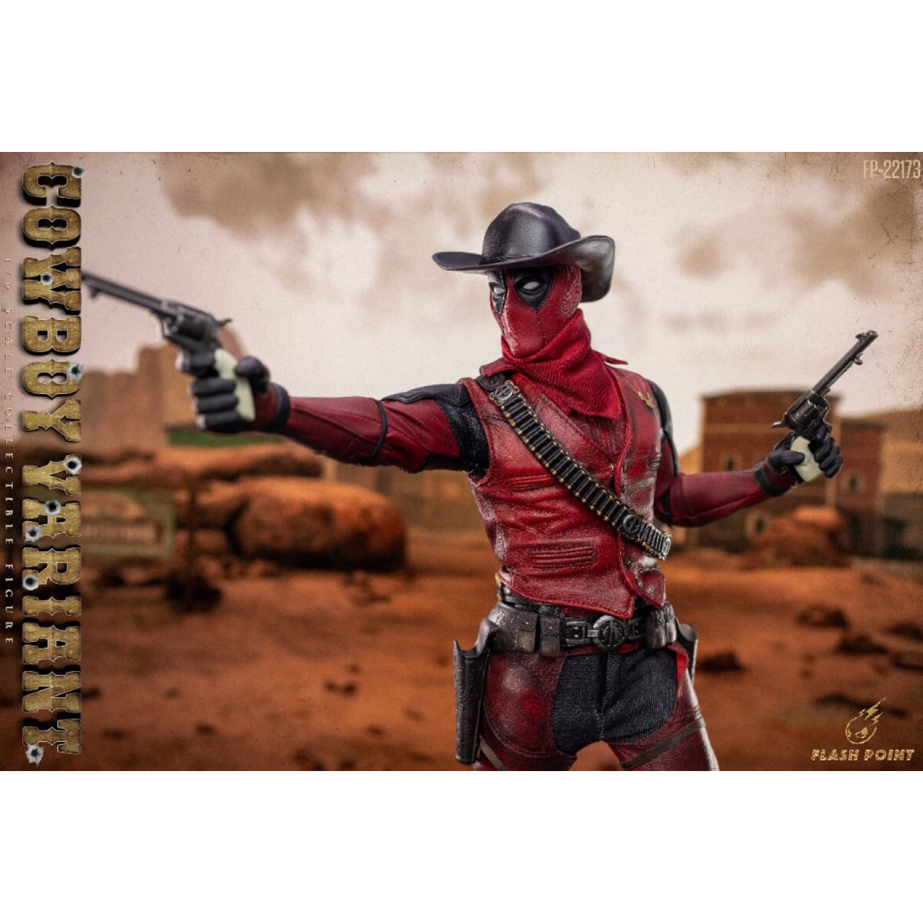 Flash Point Studio - Deadpool Cowboy Variant [FP-22173]