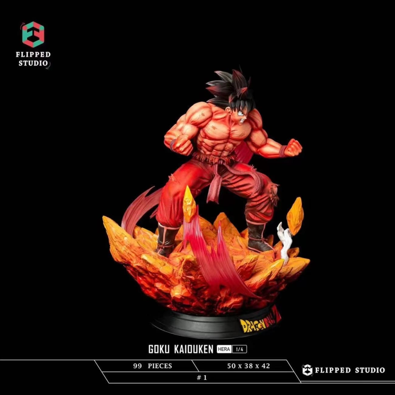 Flipped Studio - Son Goku Kaioken [2 Variants]