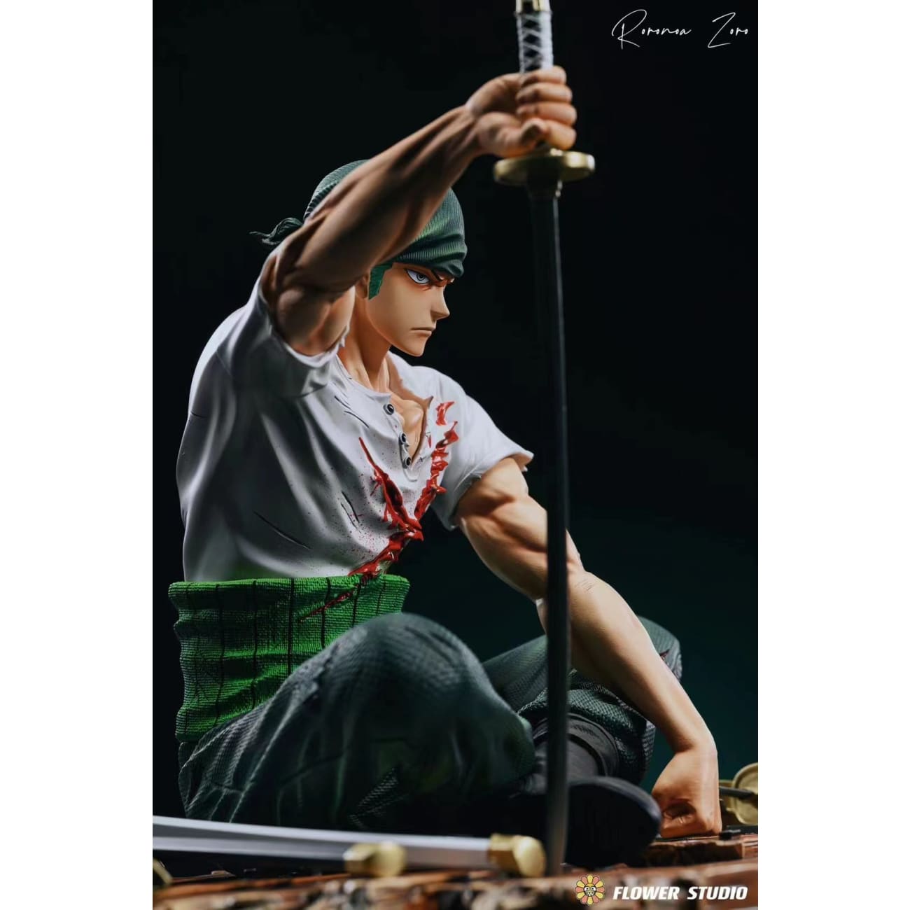 Flower Studio - Roronoa Zoro