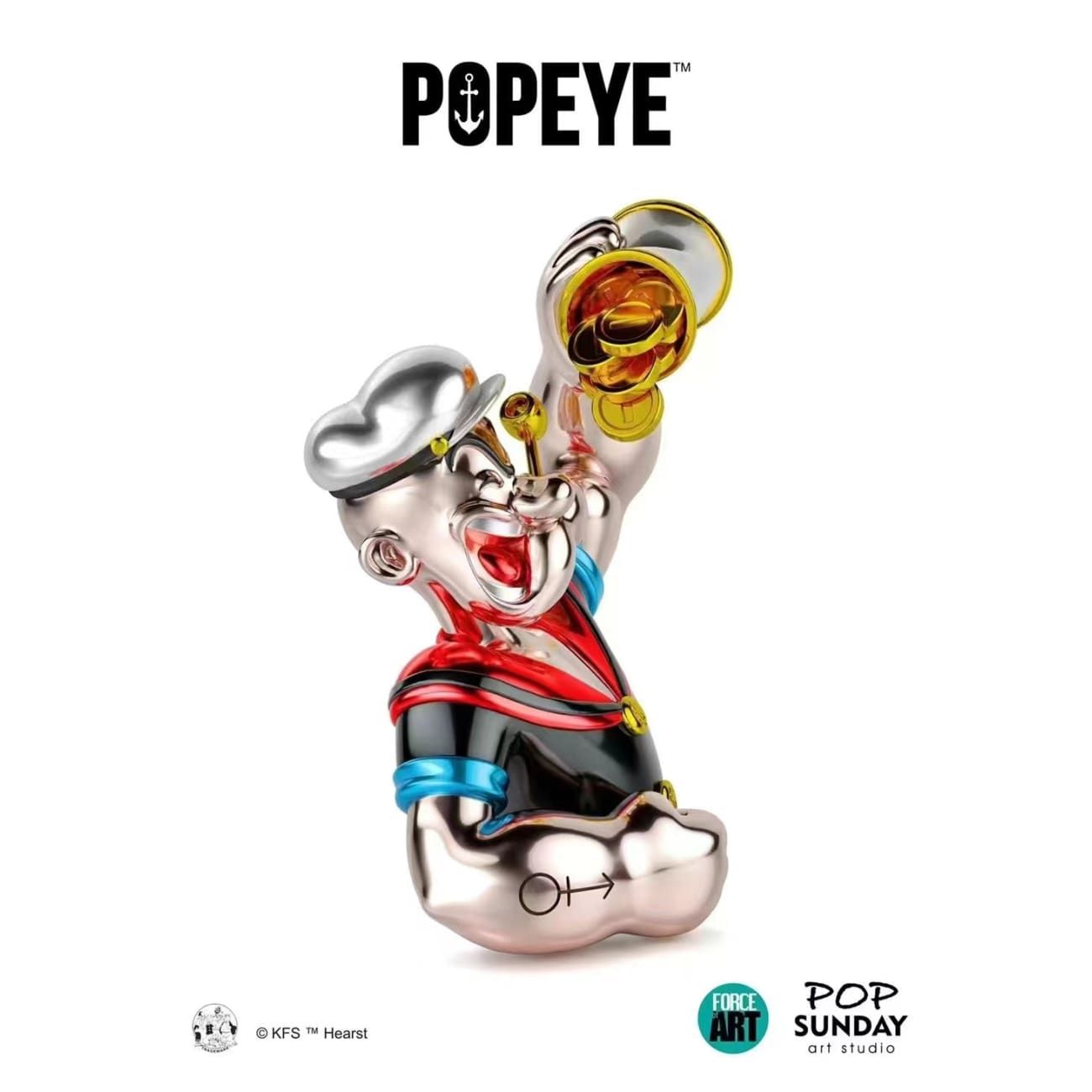 Force of Art X POP Sunday - Fortune Popeye Bust [2 Variants][Licensed]