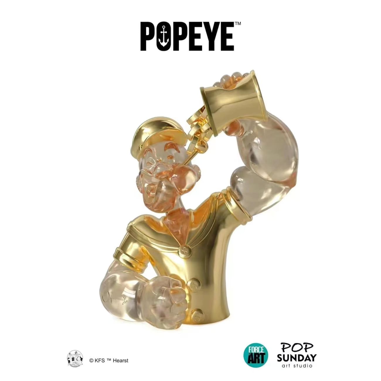 Force of Art X POP Sunday - Fortune Popeye Bust [2 Variants][Licensed]