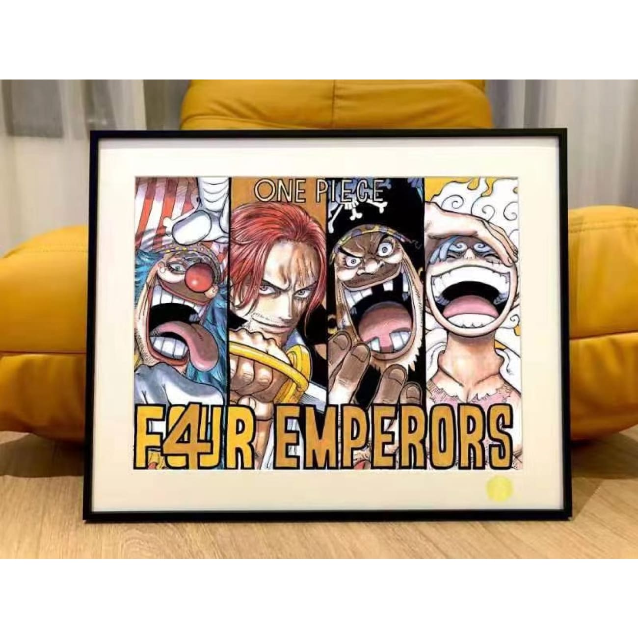 Four Emperors - Nika Luffy Gear 5, Shanks, Buggy & Marshall D. Teach