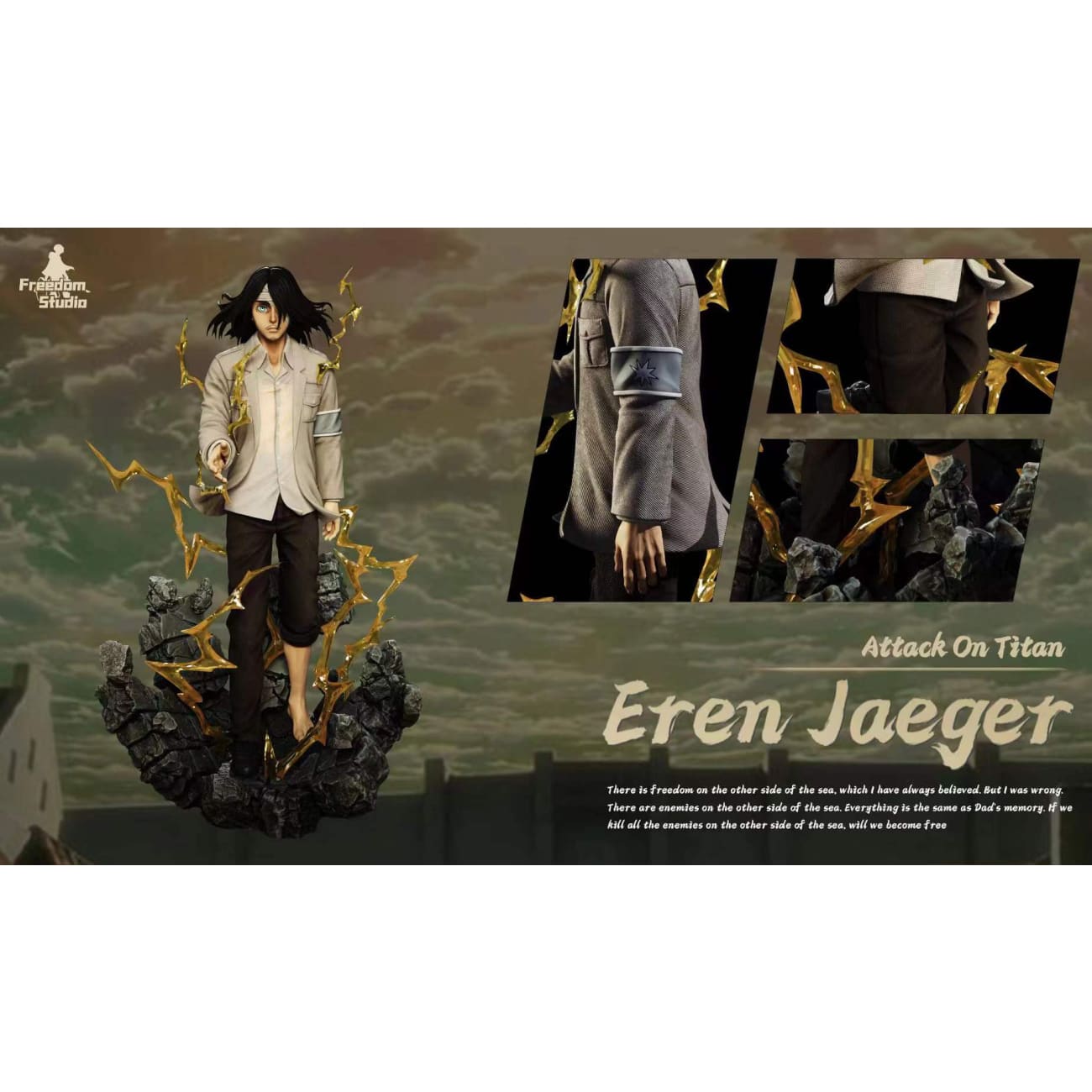 Freedom Studio - Eren Yeager, Declaration of War 