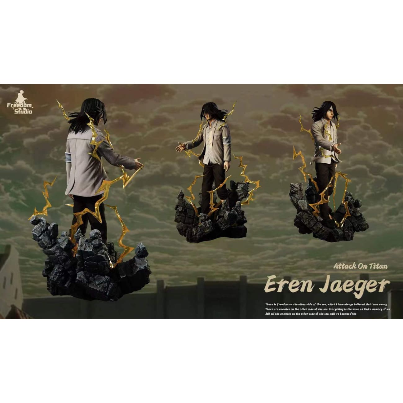 Freedom Studio - Eren Yeager, Declaration of War 