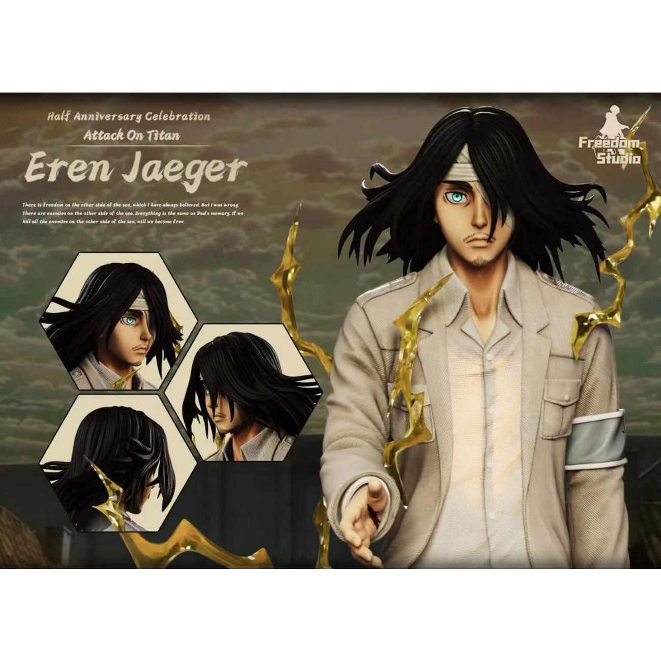 Freedom Studio - Eren Yeager, Declaration of War 
