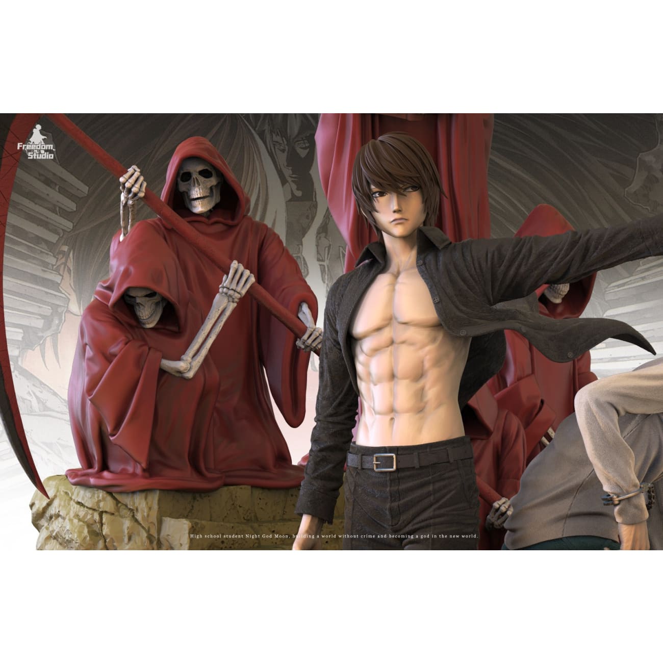 Freedom Studio - Light Yagami & L & Misa Amane