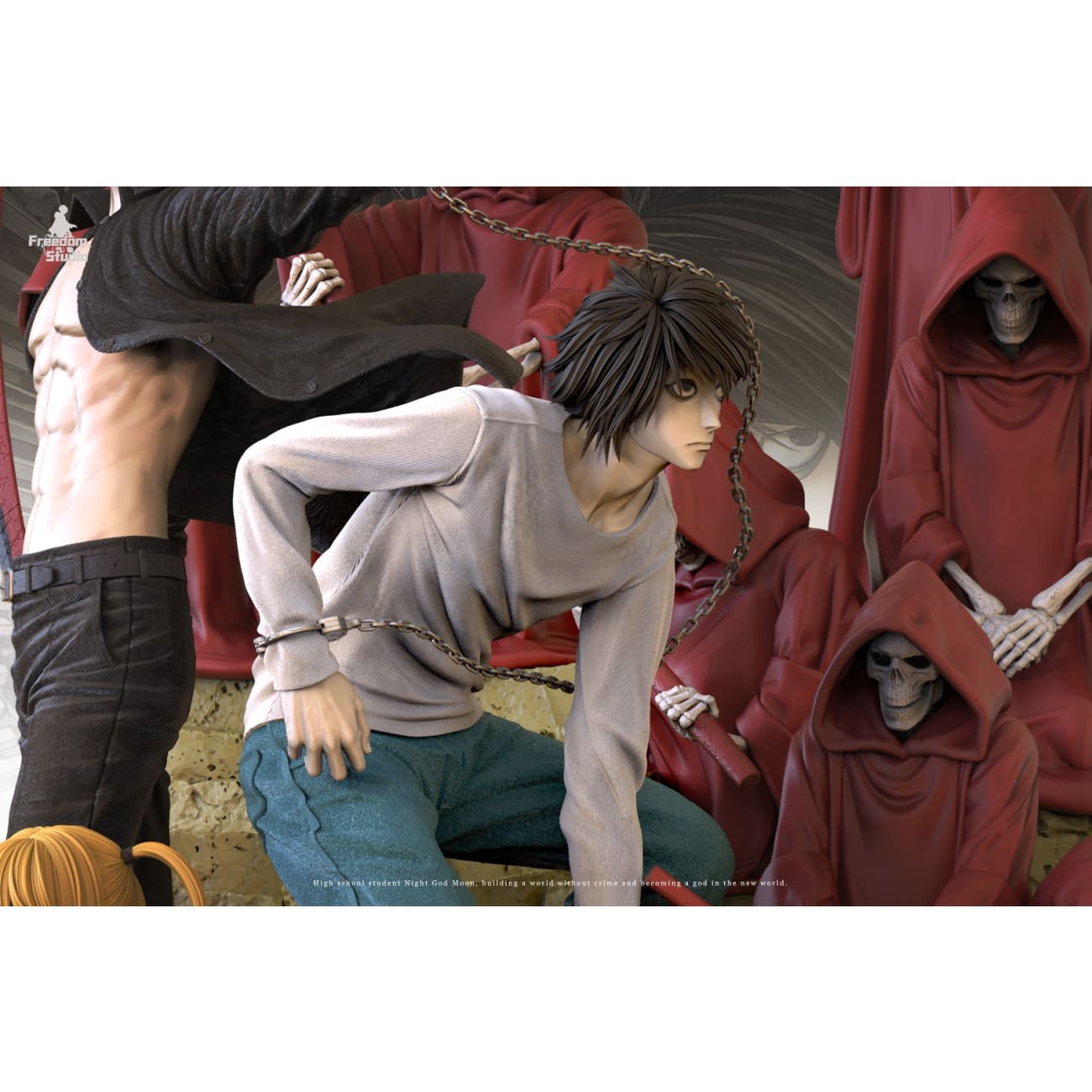 Freedom Studio - Light Yagami & L & Misa Amane