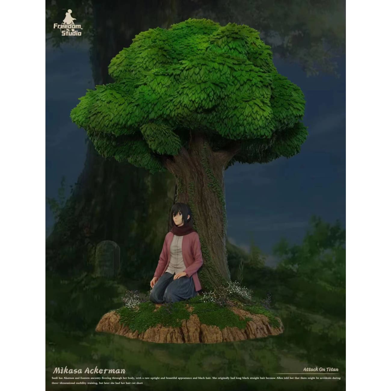 Freedom Studio - Mikasa Ackerman Under The Tree 