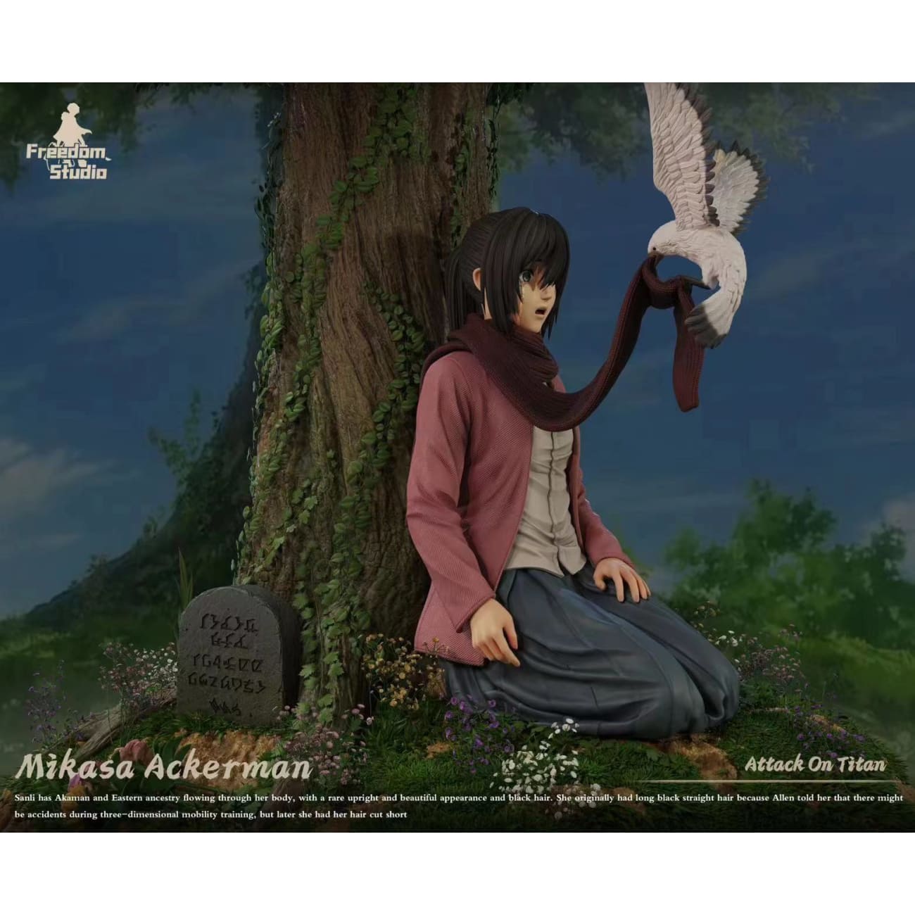 Freedom Studio - Mikasa Ackerman Under The Tree 