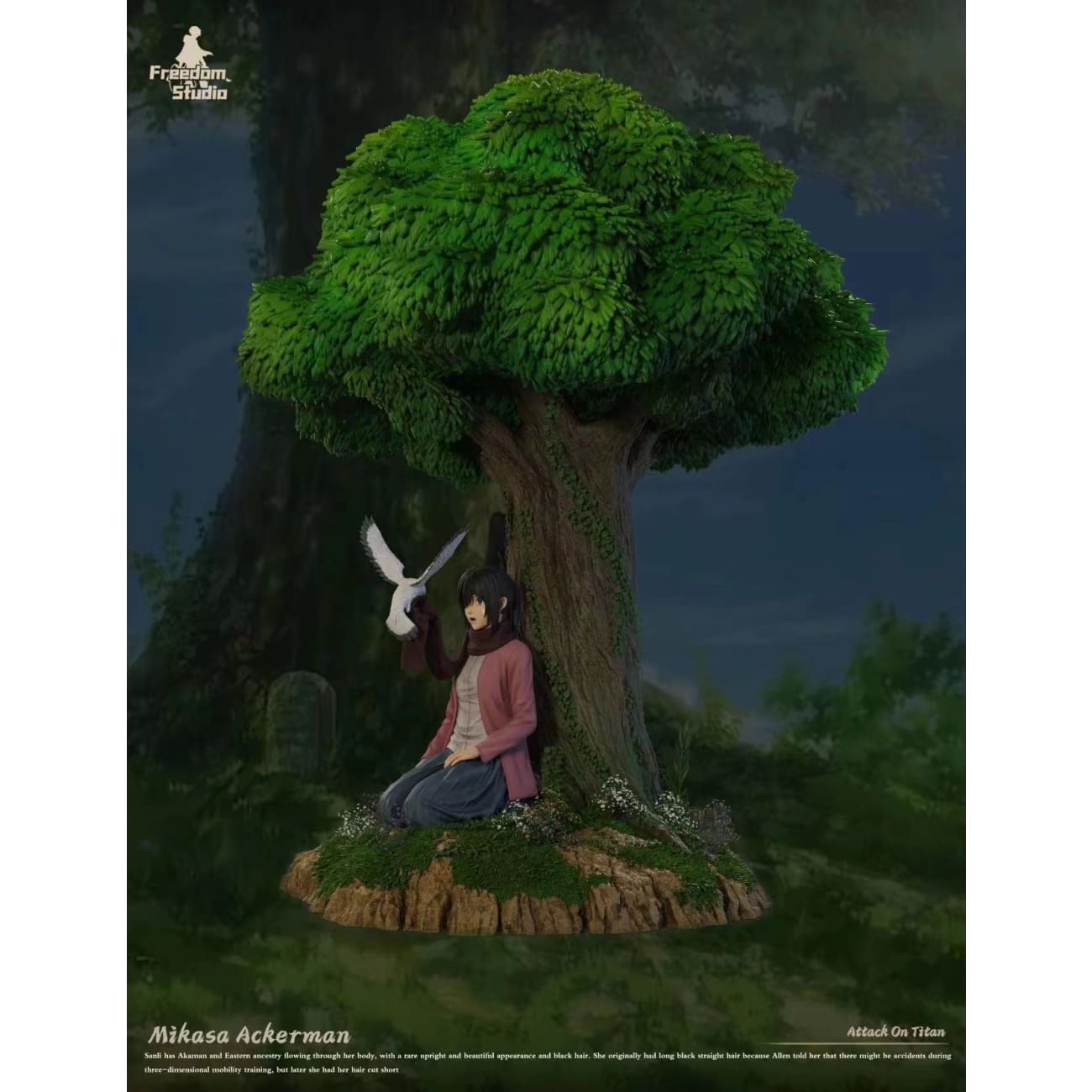 Freedom Studio - Mikasa Ackerman Under The Tree 