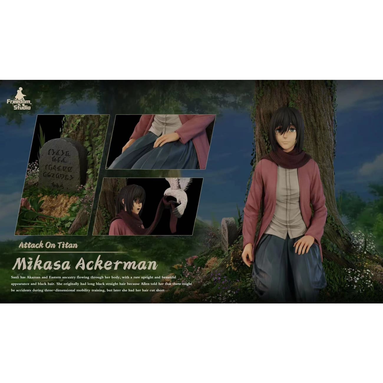 Freedom Studio - Mikasa Ackerman Under The Tree 