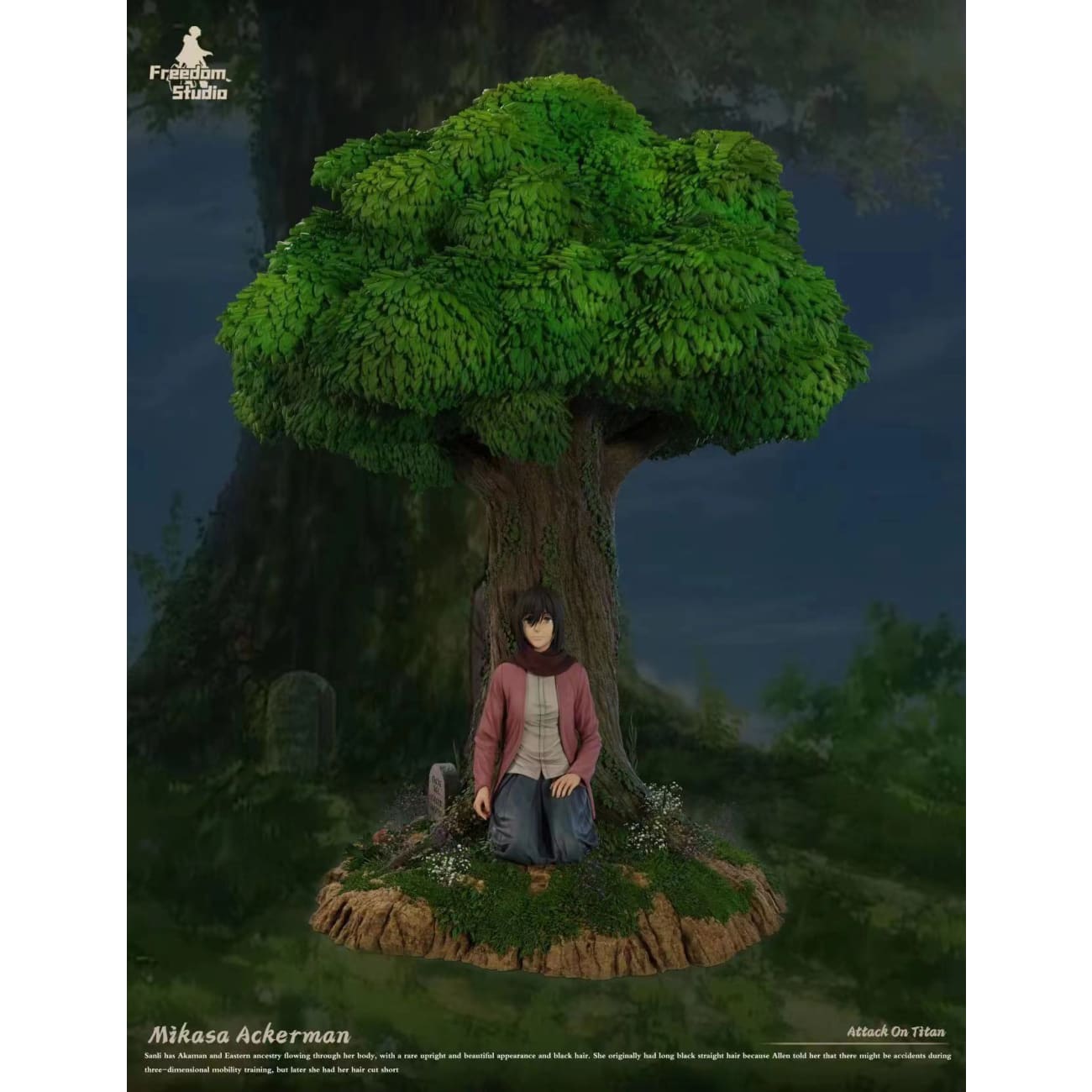Freedom Studio - Mikasa Ackerman Under The Tree 