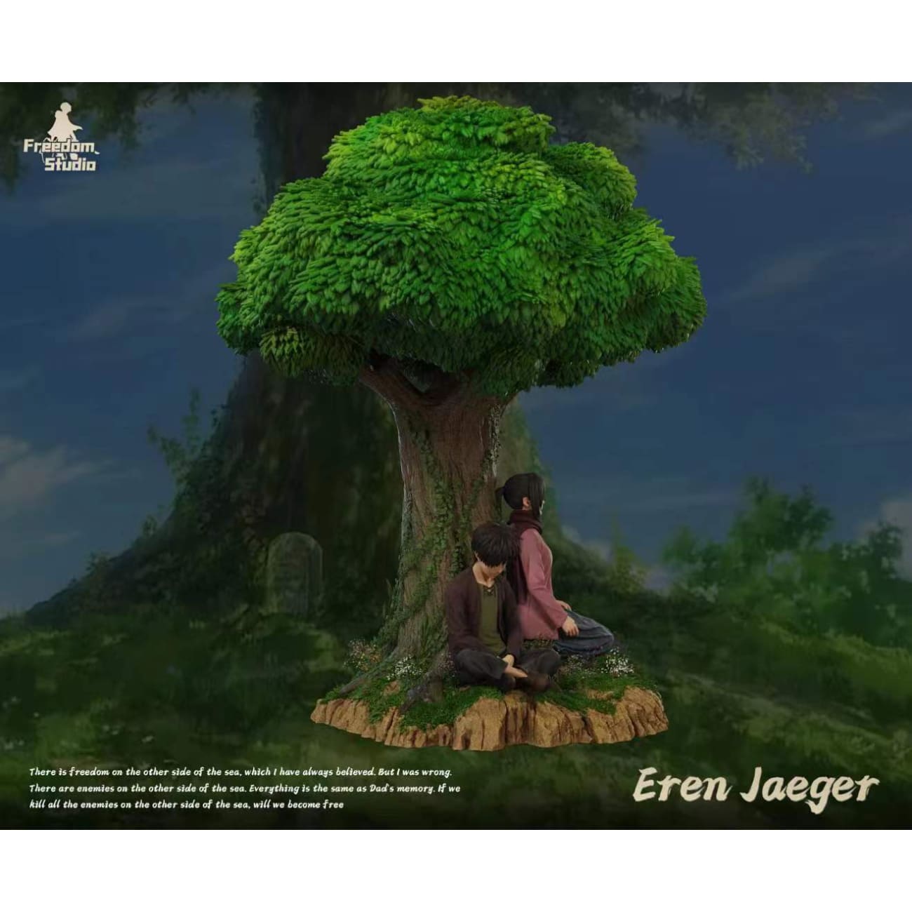 Freedom Studio - Sleeping Eren Yeager