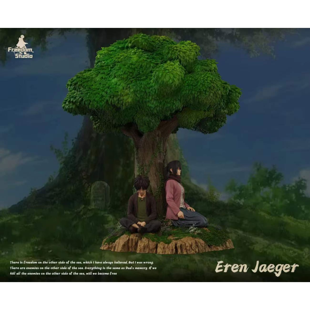Freedom Studio - Sleeping Eren Yeager