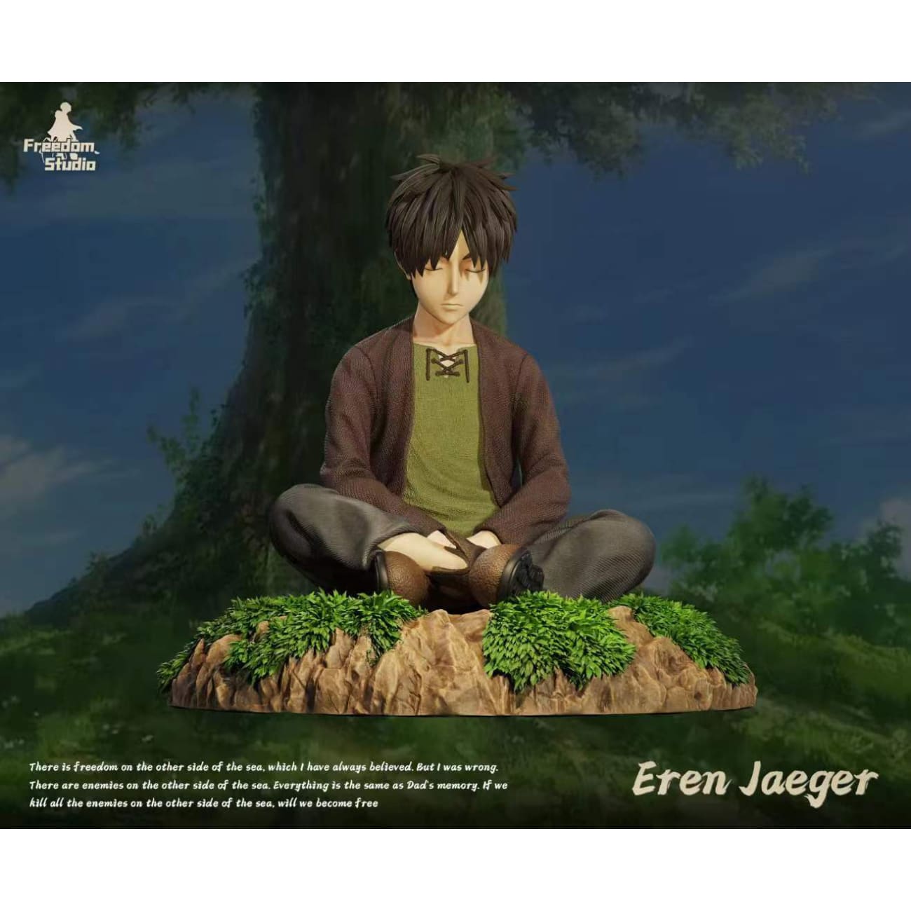 Freedom Studio - Sleeping Eren Yeager