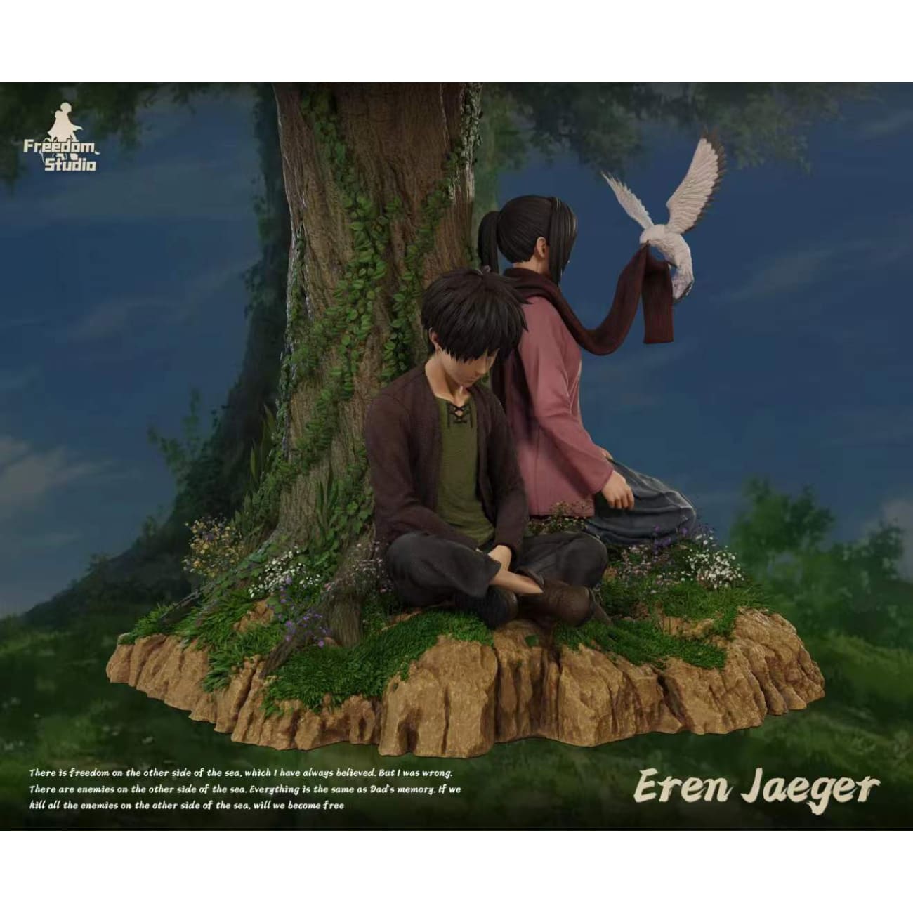 Freedom Studio - Sleeping Eren Yeager