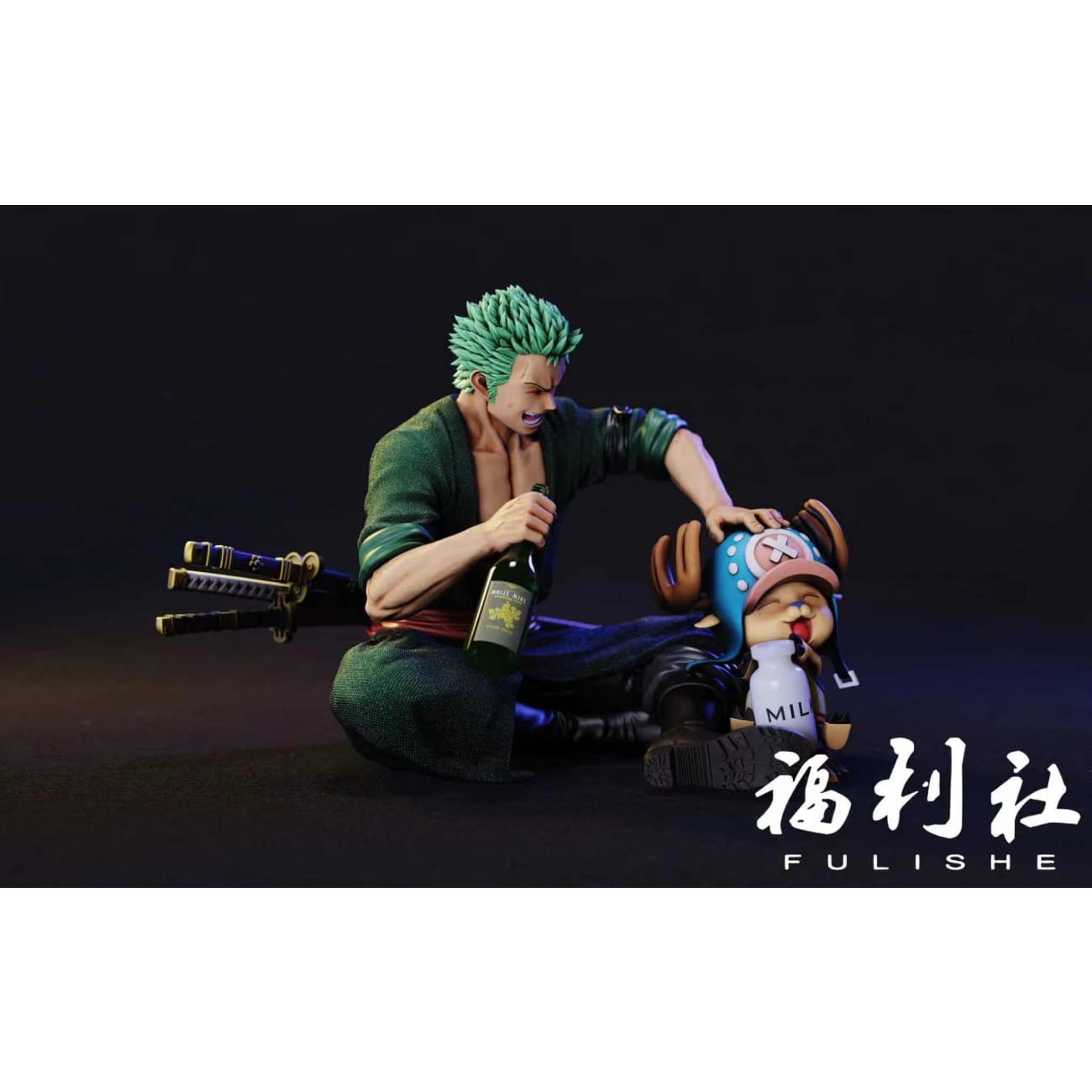 Fulishe Studio - Roronoa Zoro & Tony Tony Chopper 