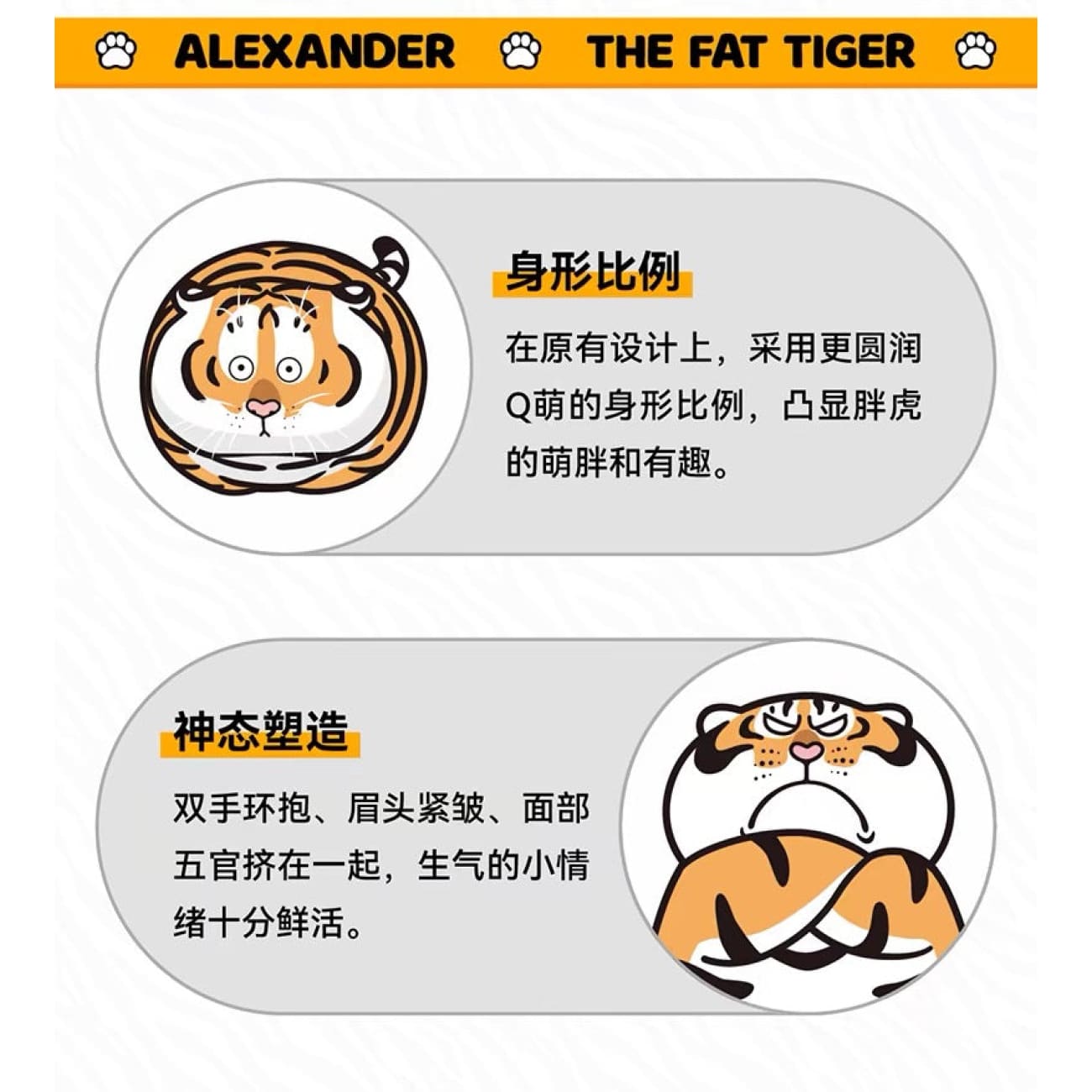 Funism - I Am Not Fat Tiger Fat and Angry Ver.
