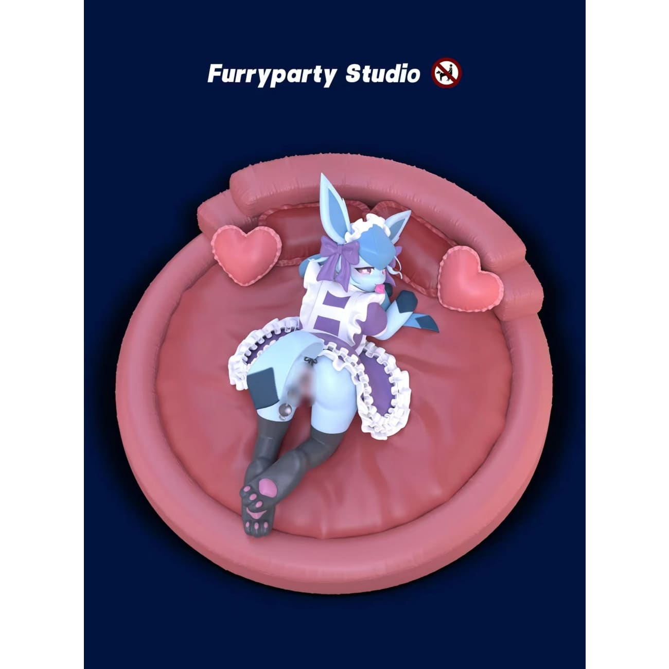 FurryParty Studio - Climax Glaceon [2 Variants]
