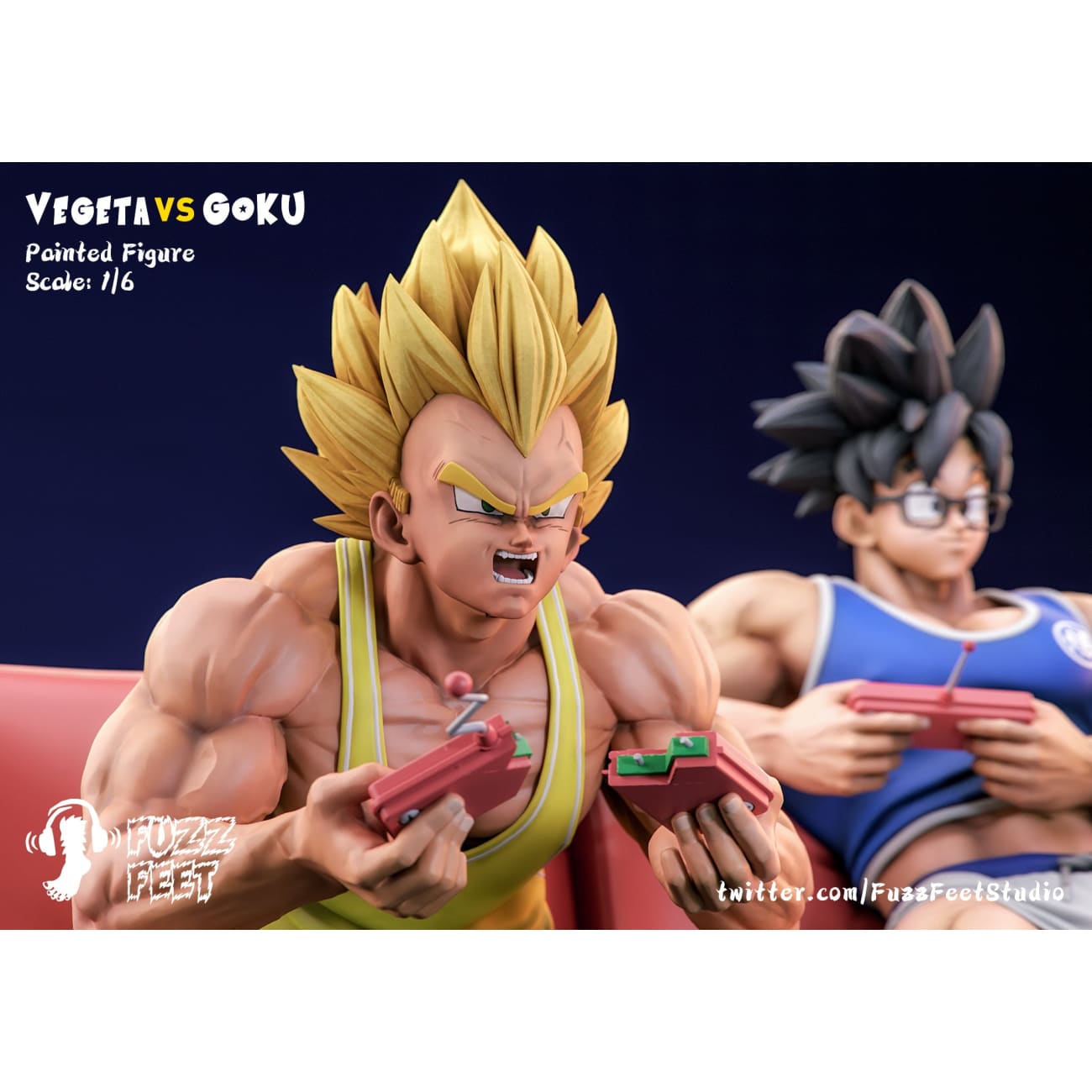 Fuzz Feet Studio - Vegeta VS Son Guko