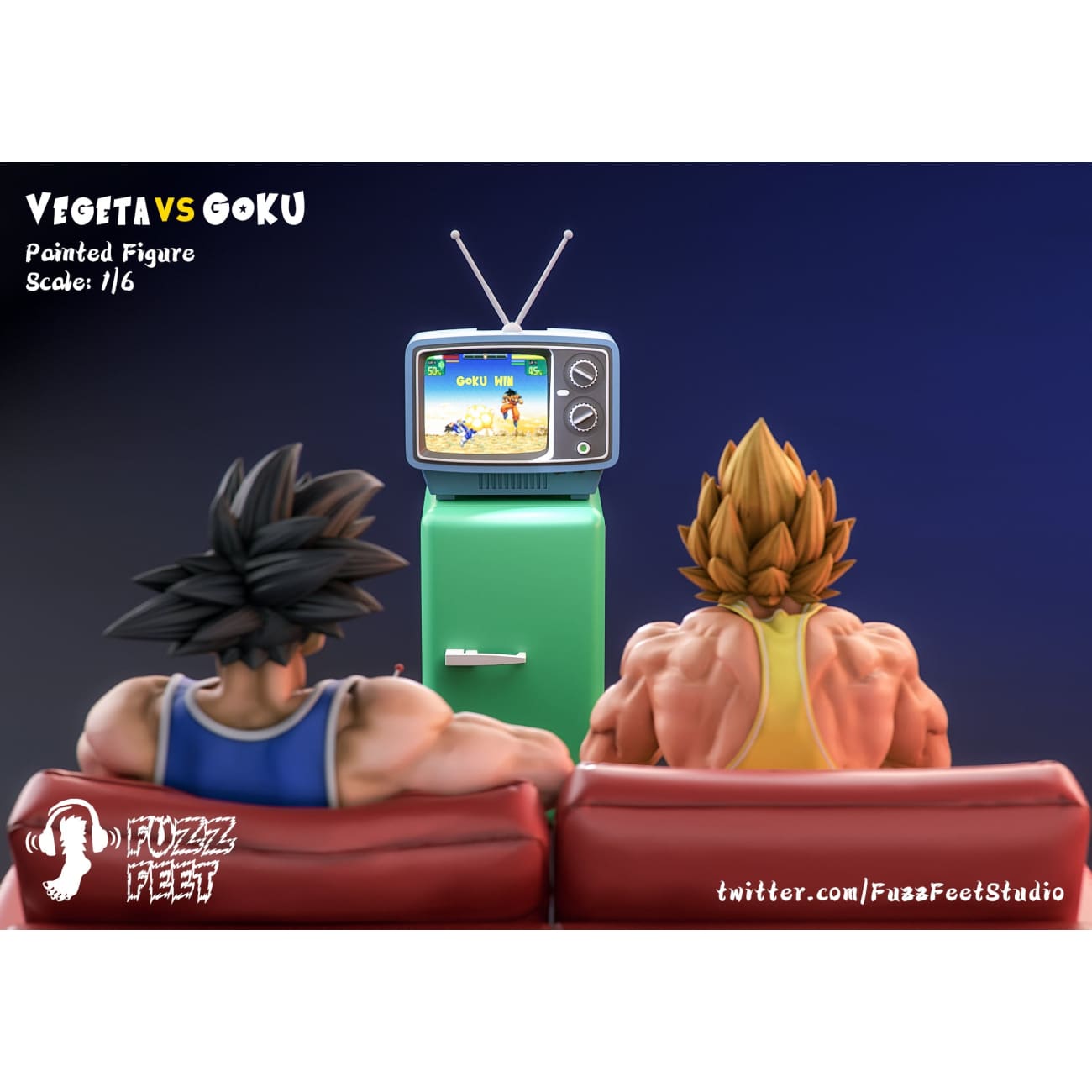 Fuzz Feet Studio - Vegeta VS Son Guko