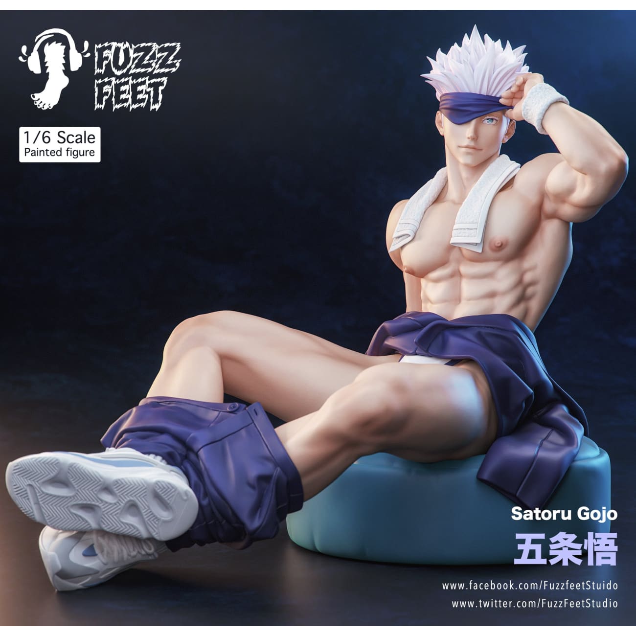 Fuzzfeet Studio - Sitting Satoru Gojo [2 Variants]