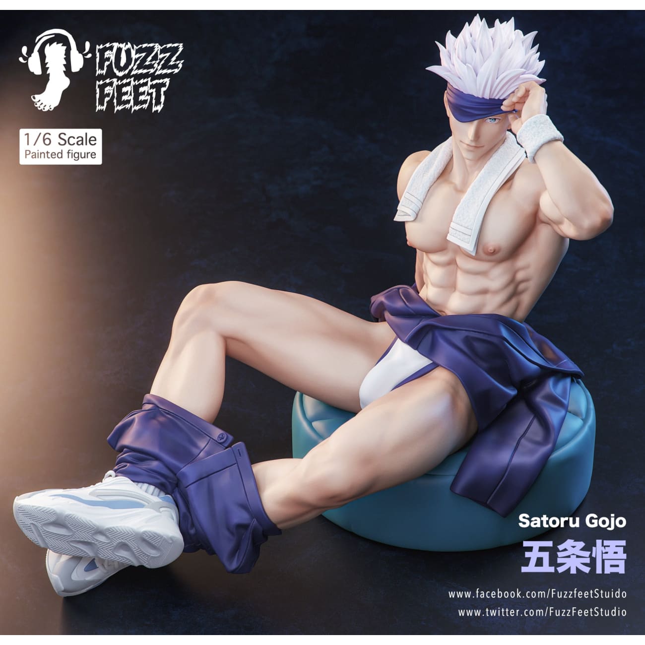 Fuzzfeet Studio - Sitting Satoru Gojo [2 Variants]