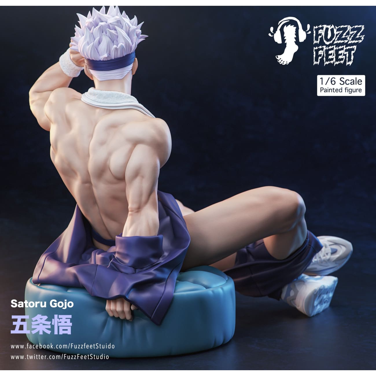 Fuzzfeet Studio - Sitting Satoru Gojo [2 Variants]