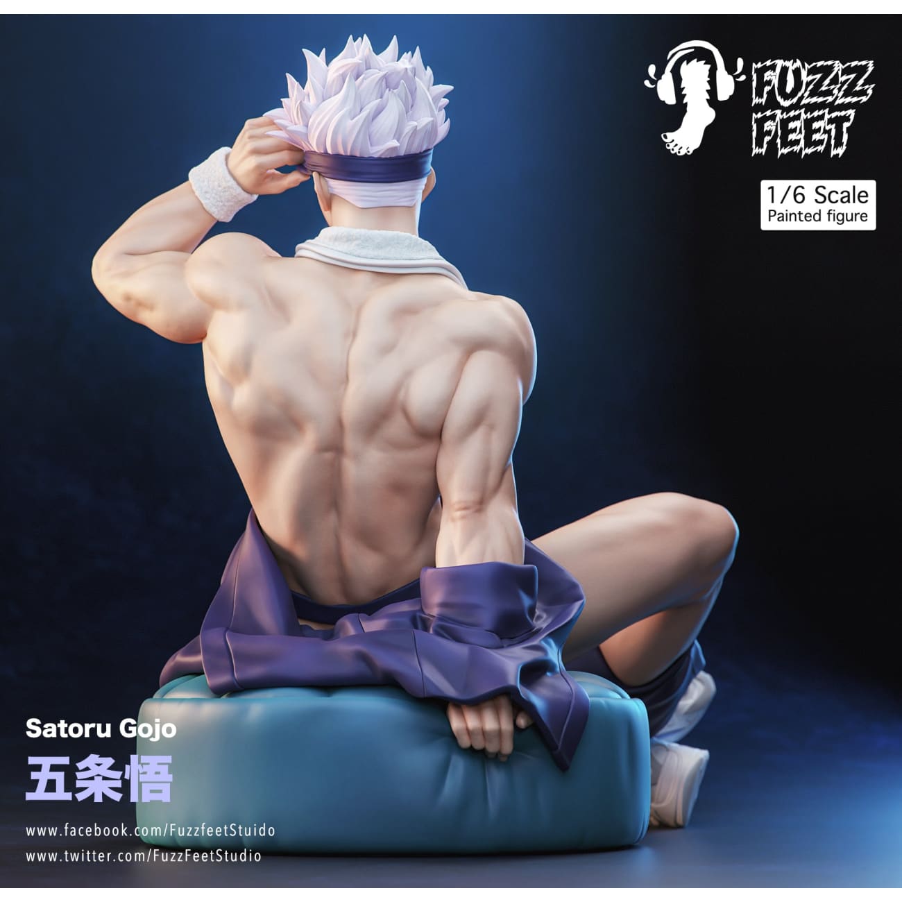 Fuzzfeet Studio - Sitting Satoru Gojo [2 Variants]