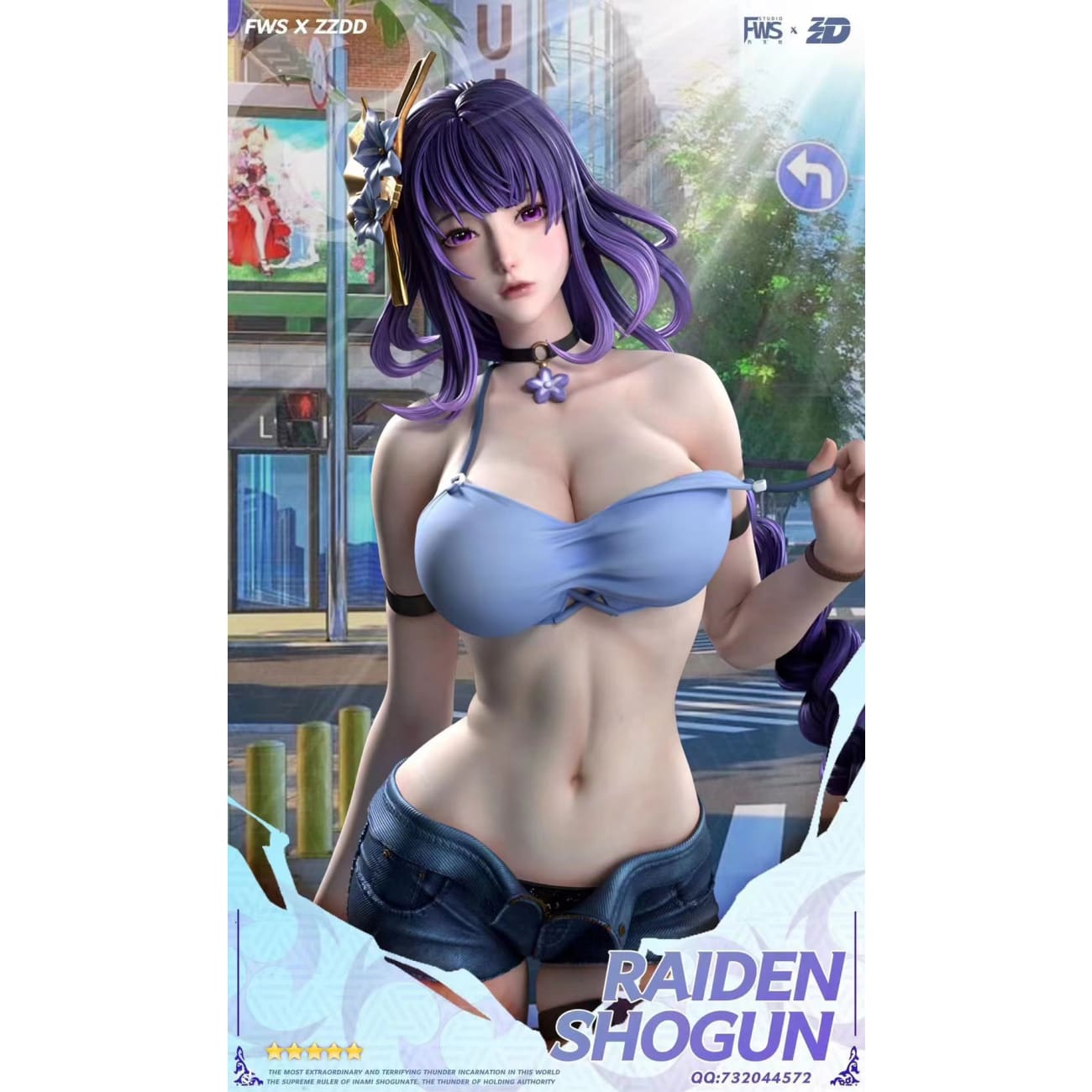 FWS Studio x ZZDD Studio - Raiden Shogun [3 Variants]