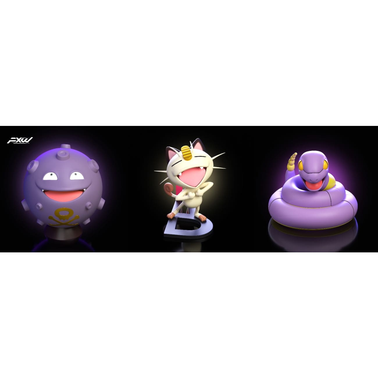 FXW Studio - Koffing / Meowth / Ekans